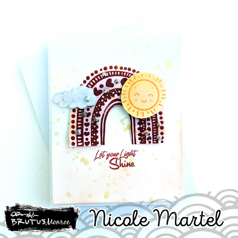 Radiant Rainbow | 6x8 Stamp Set
