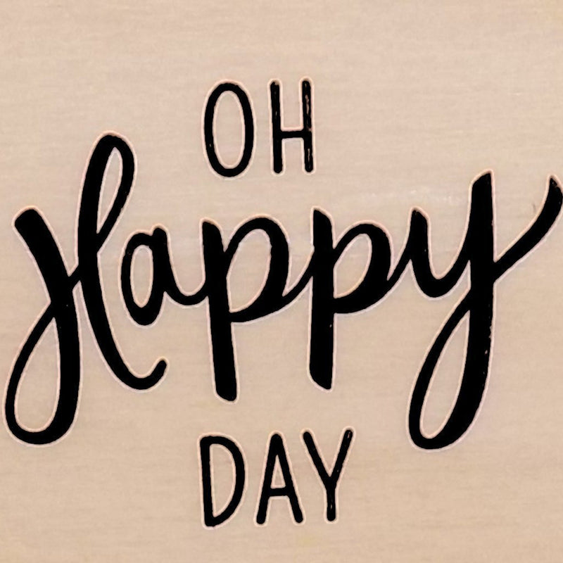 Sayings Stamps | Rubber Wood Block | Darice