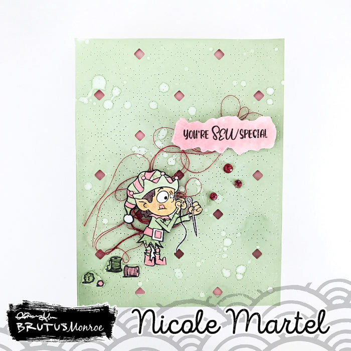 You're Sew Special 2x3 Stamp Set