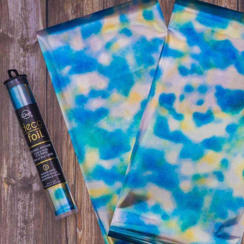 Deco Foil™ Transfer Sheets • Lapis Watercolor