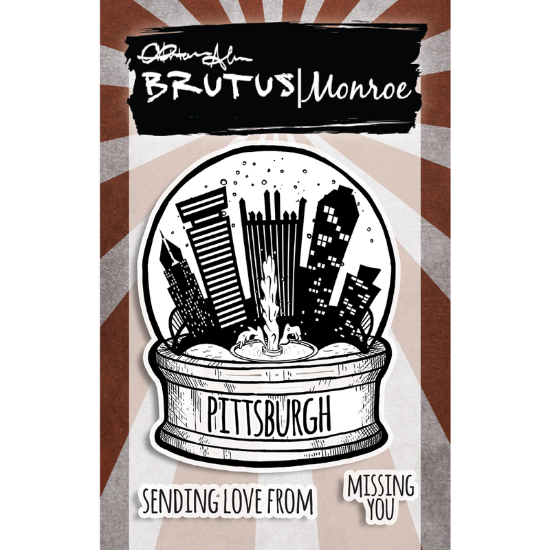 City Sidewalks - Pittsburgh | 3x4 Stamp