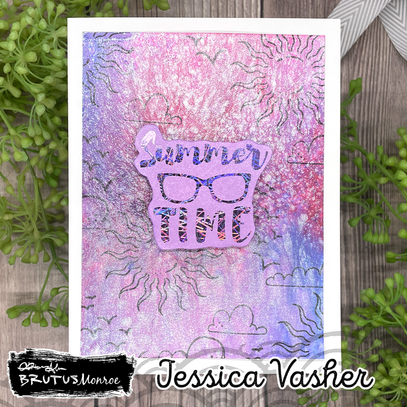 Summer Sizzle - Brutus Monroe | Adhesive Transfer | Deco Foil