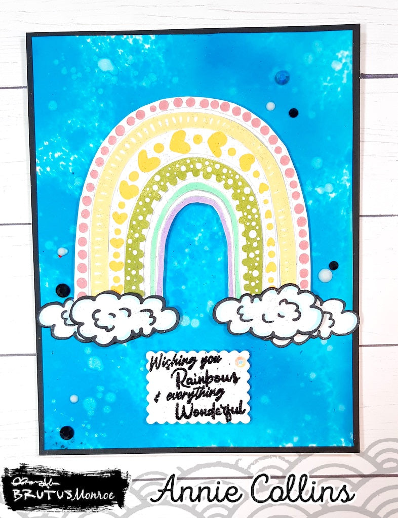 Radiant Rainbow | 6x8 Stamp Set