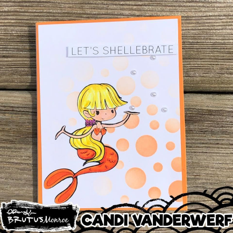 Random Dots  | Mixed Media Stencil