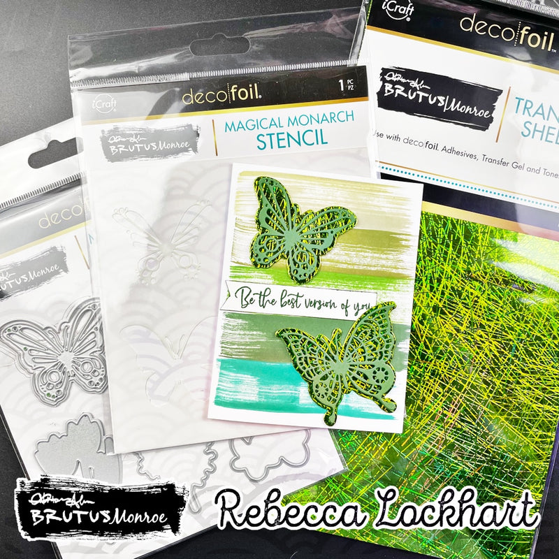 Brutus Monroe| Foil Transfer Sheets | Green Sketch