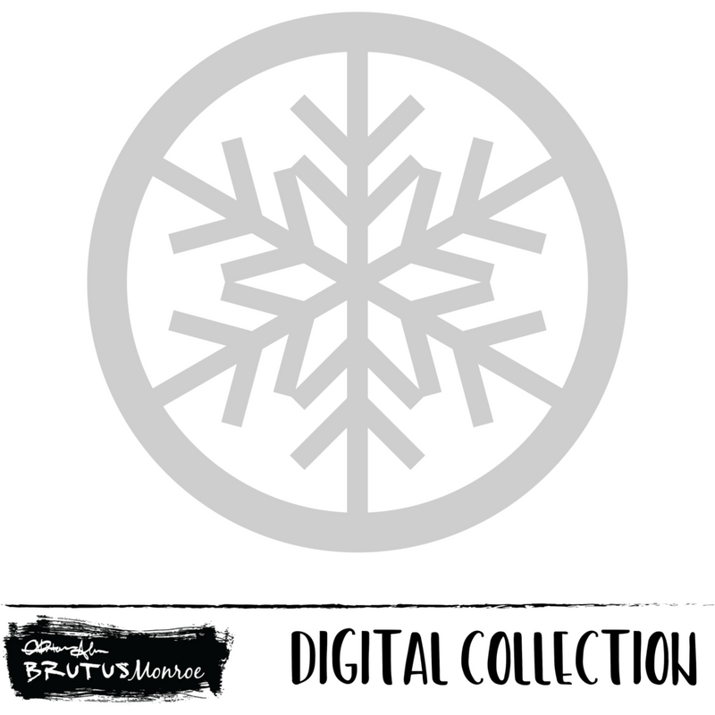 Rudolph - Snowflake Shaker | Digital Cut FIle