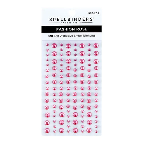 Spellbinders | Fashion Pearl Dots - 120 pack - Rose