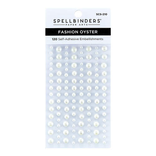 Spellbinders | Fashion Pearl Dots - 120 pack - Oyster