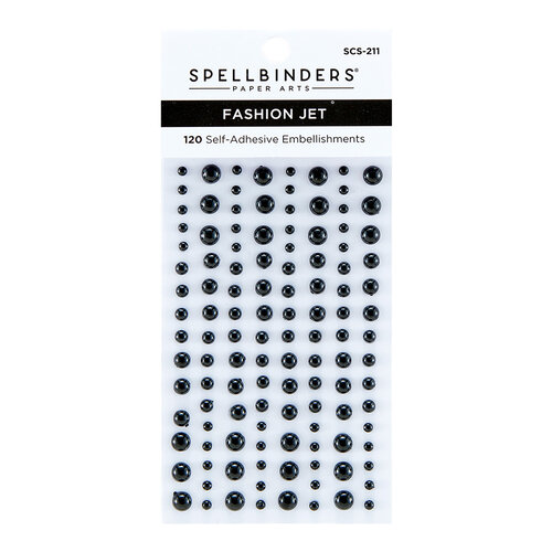 Spellbinders | Fashion Pearl Dots - 120 pack - Jet