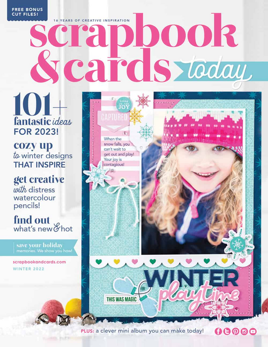 Scrapbook & Cards Today Winter 2022 Magazine