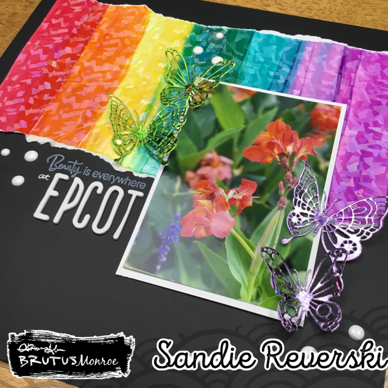 Magical Shattered Glass | Foil Transfer Sheets | Brutus Monroe