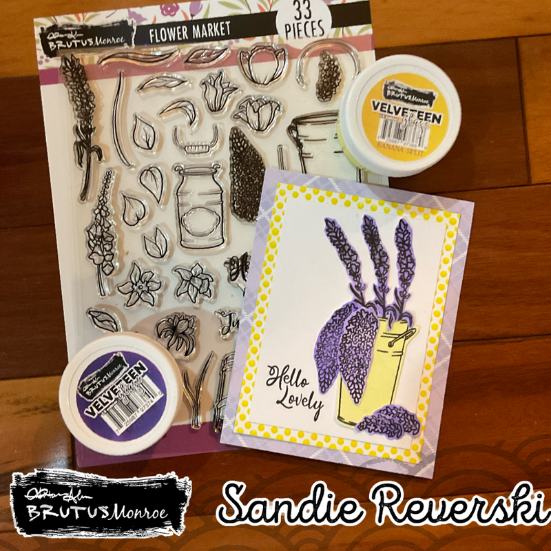 Flower Market|  6x8 Stamp Set