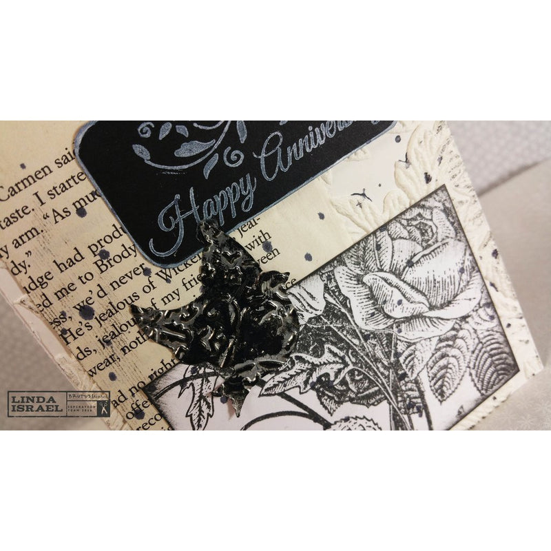 Sharon's Script | 4x6 Stamp
