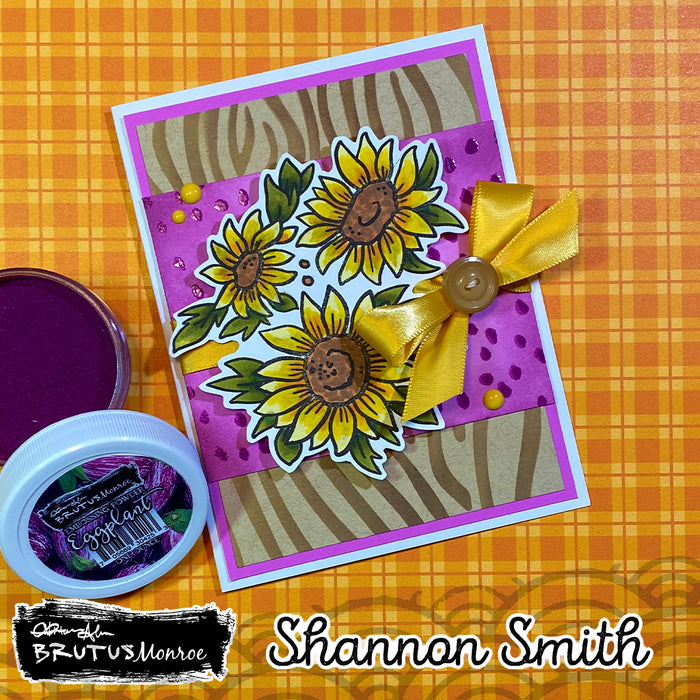 Sunflower Bunches 4x4 Stamp Set
