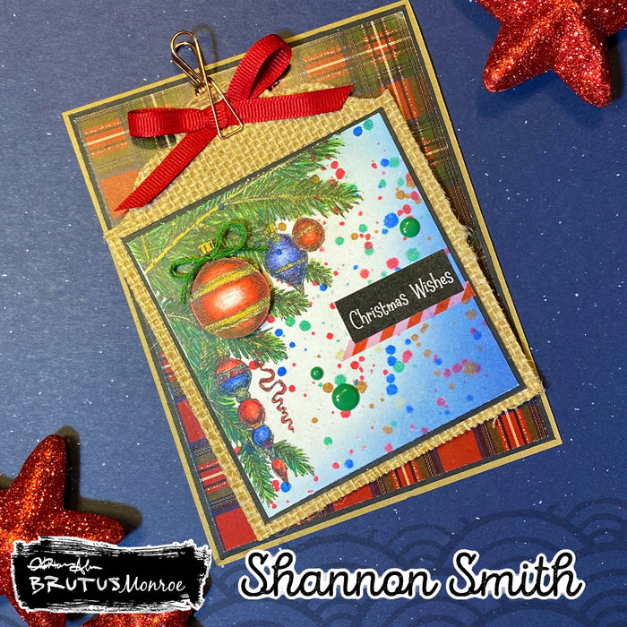 Happy Holiday 3x4 Stamp Set