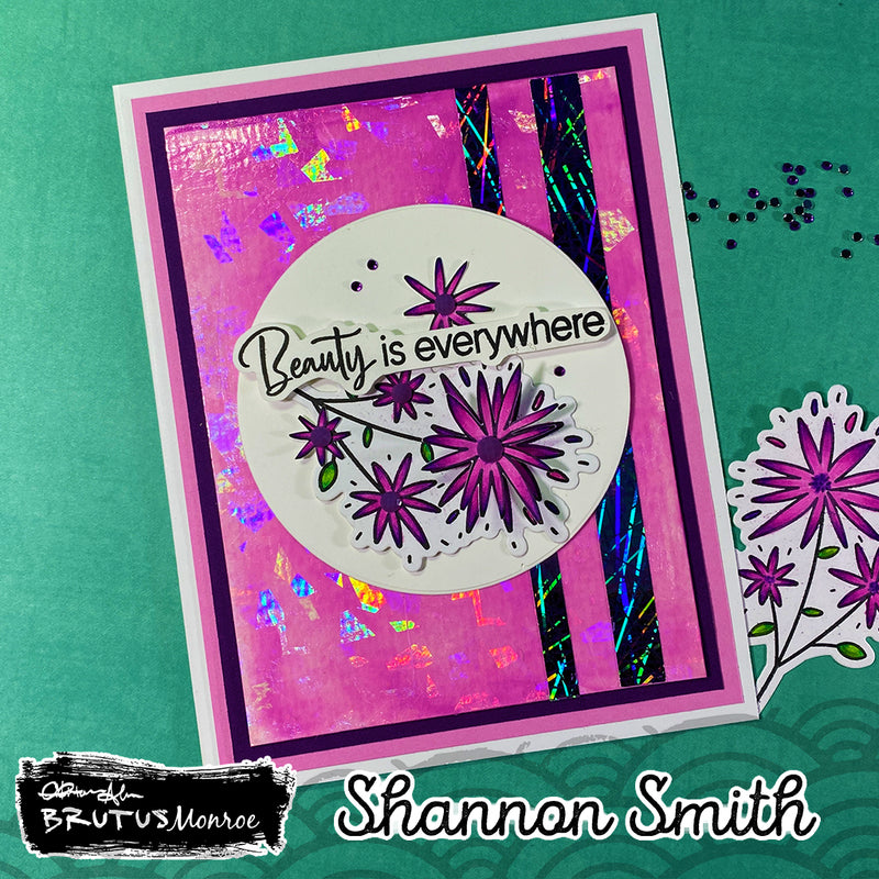 Magical Shattered Glass | Foil Transfer Sheets | Brutus Monroe