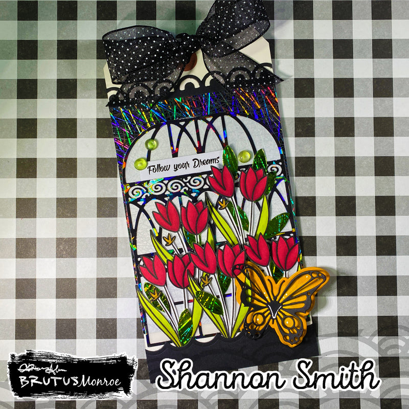 Brutus Monroe | Foil Transfer Sheets | Silver Sketch