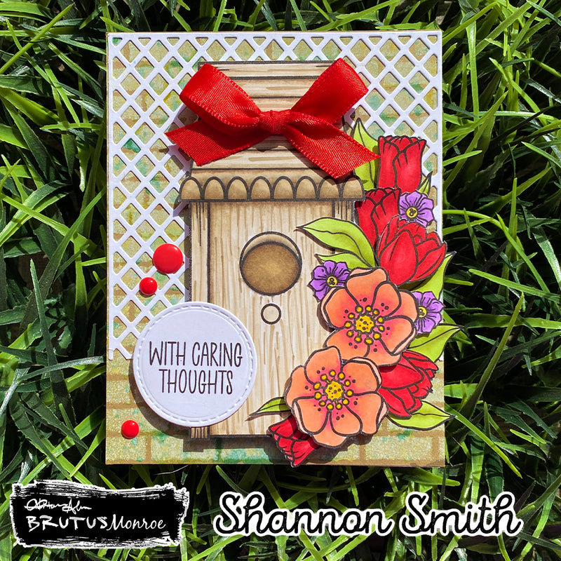 Garden Trellis | A2 Cover Plate Die Set