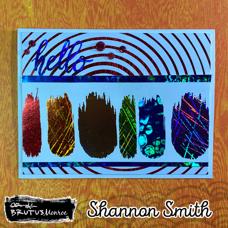 Dazzling Doodles - Brutus Monroe | Adhesive Transfer | Deco Foil