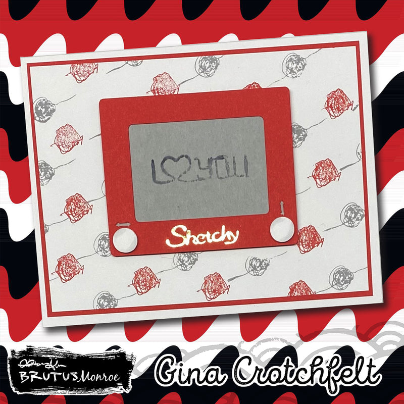 Sketchy Sentiments | 4x6 Stamp Set