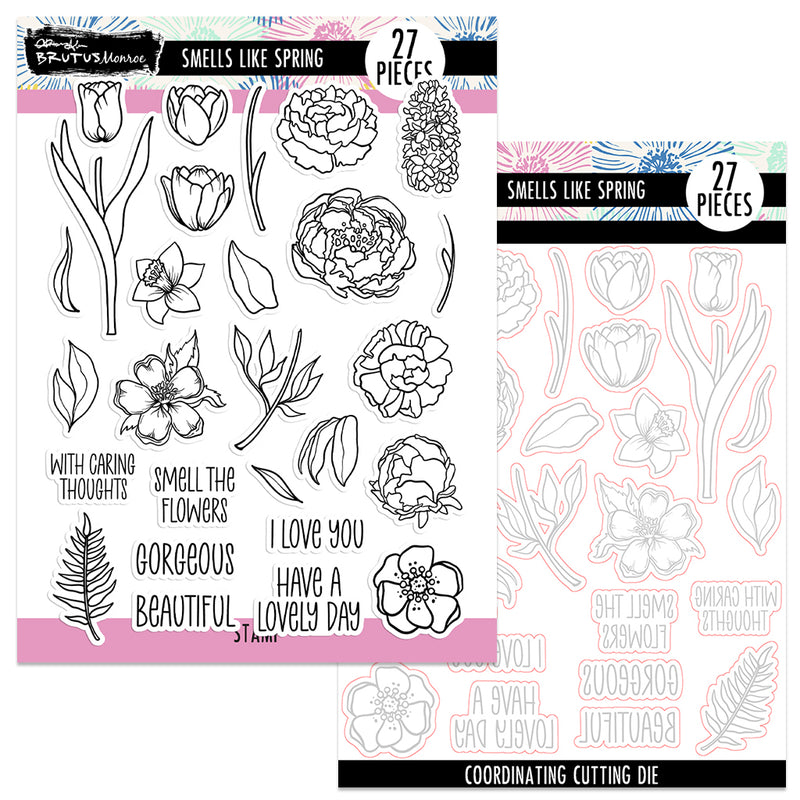 Smells Like Spring | Stamp & Coordinating Die