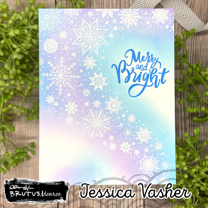 Snowflake Swirl | 6x8 Stamp Set