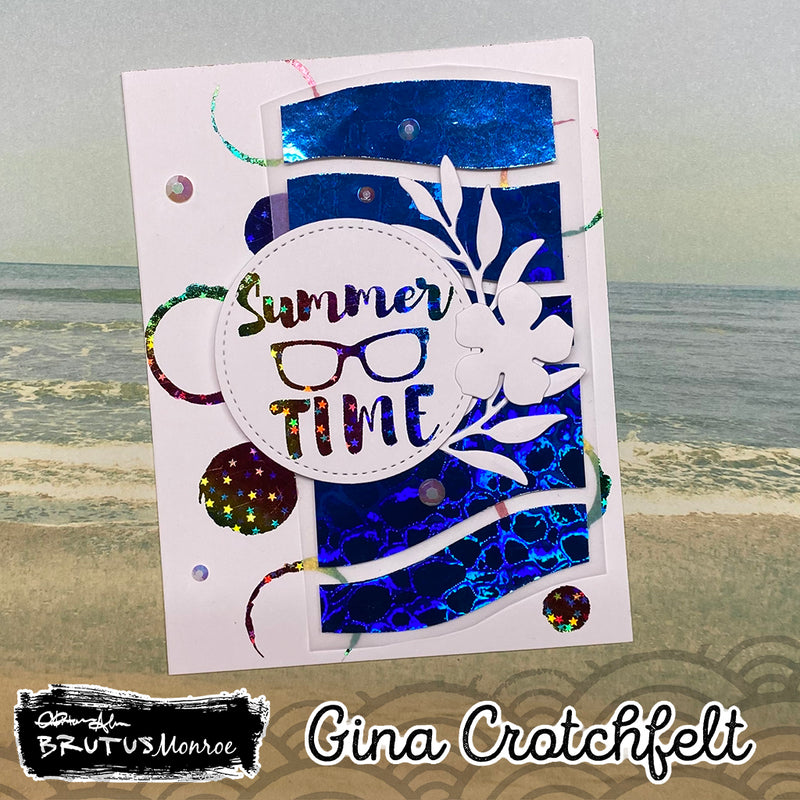 Summer Sizzle - Brutus Monroe | Adhesive Transfer | Deco Foil