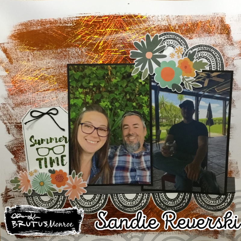 Summer Sizzle - Brutus Monroe | Adhesive Transfer | Deco Foil