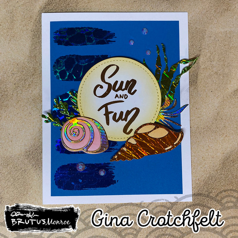 Summer Sizzle - Brutus Monroe | Adhesive Transfer | Deco Foil