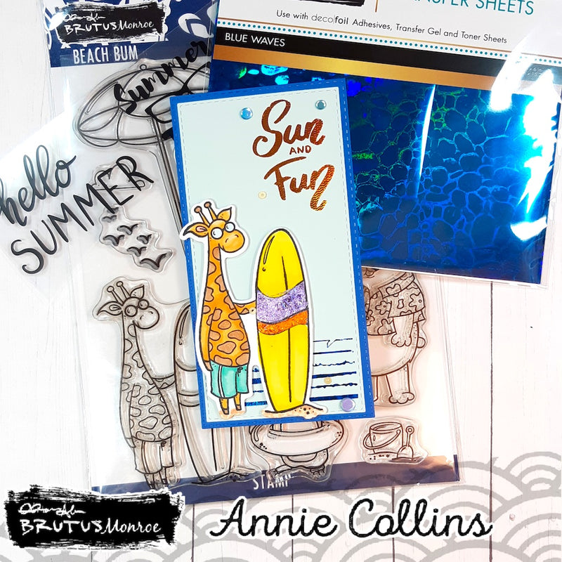 Summer Sizzle - Brutus Monroe | Adhesive Transfer | Deco Foil