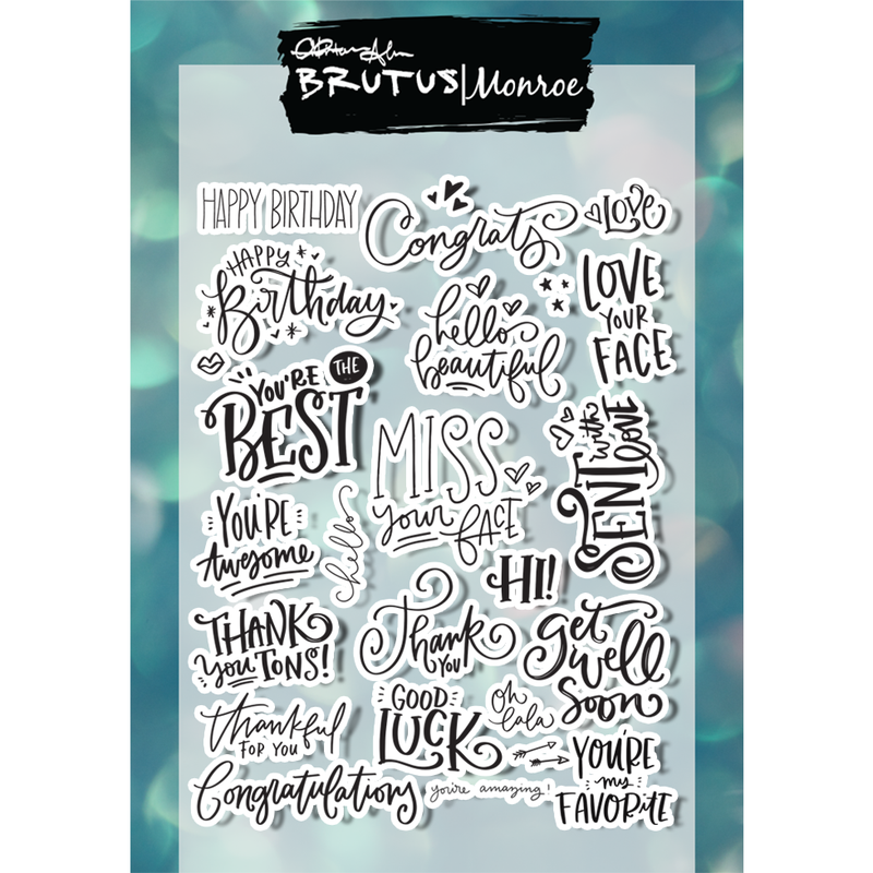 Super Sentimental |6x8 Stamp Set