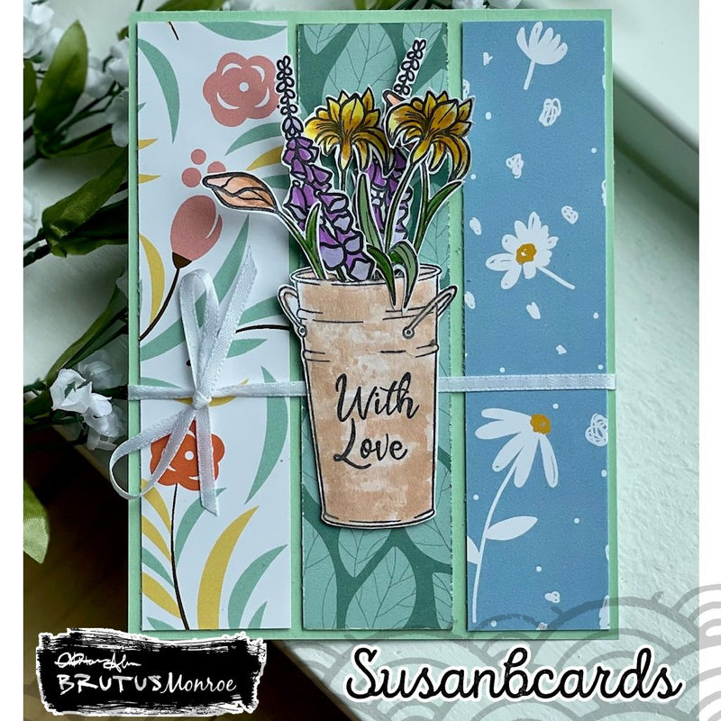 Flower Market|  6x8 Stamp Set