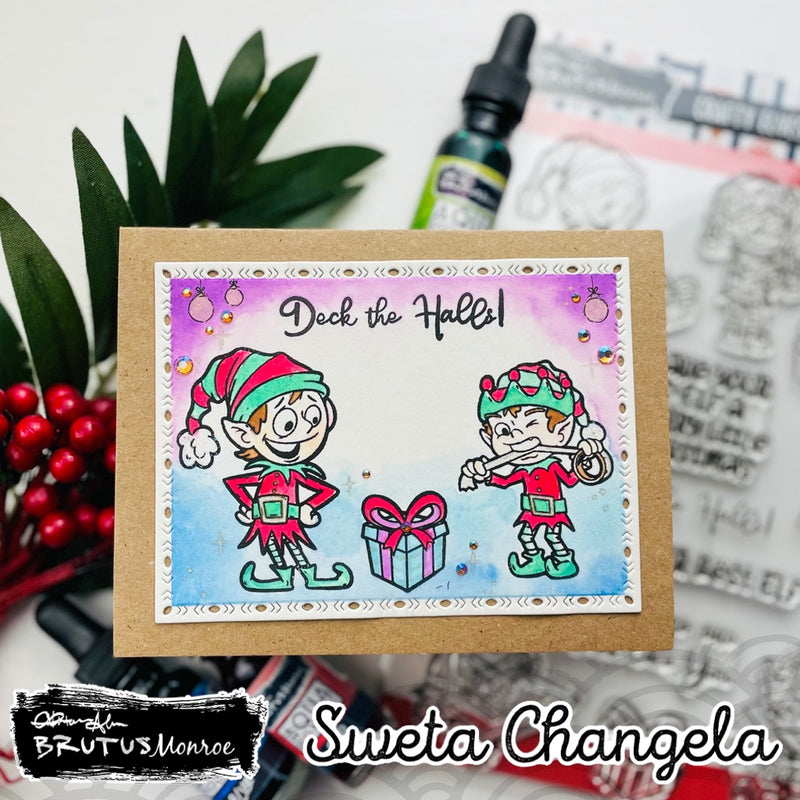 Crafty Elves | 6x8 Stamp Set