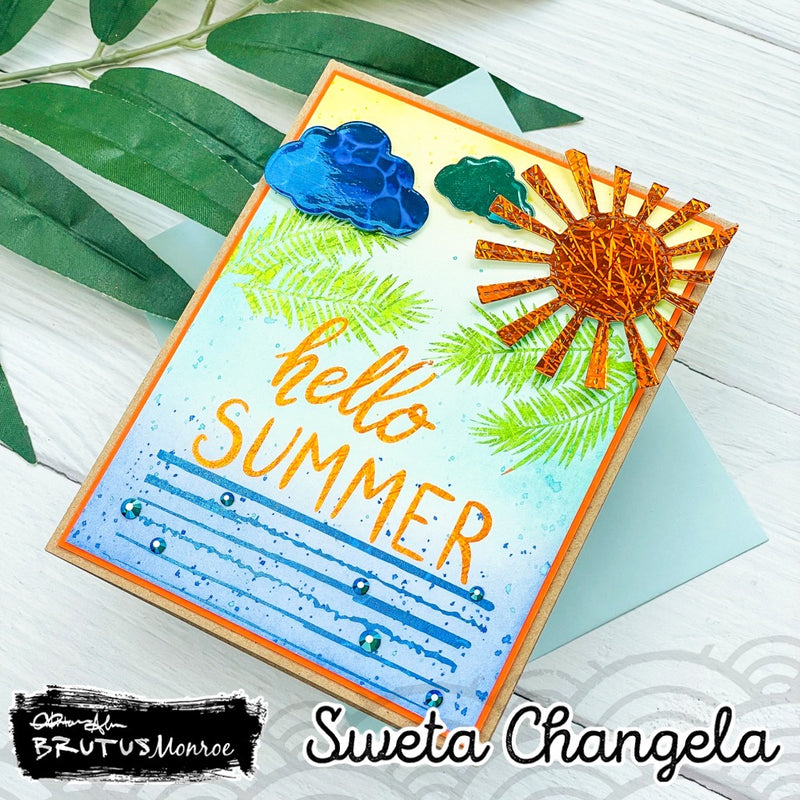 Summer Sizzle - Brutus Monroe | Adhesive Transfer | Deco Foil