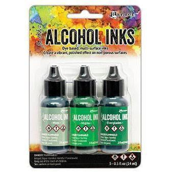 Tim Holtz® Alcohol Ink Kit - Mint/Green Spectrum