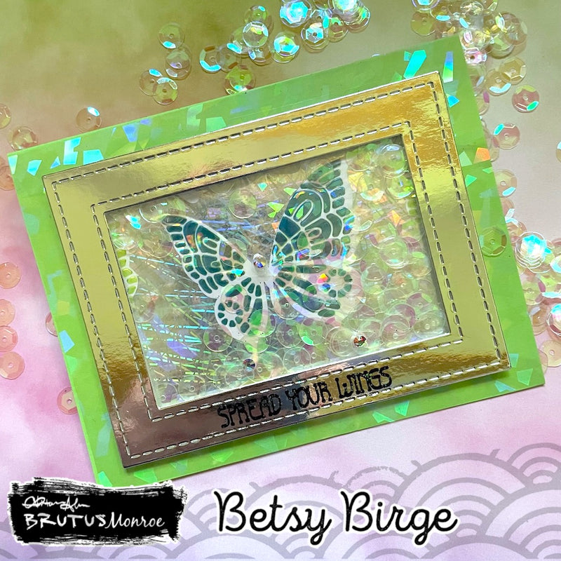 Magical Shattered Glass | Foil Transfer Sheets | Brutus Monroe