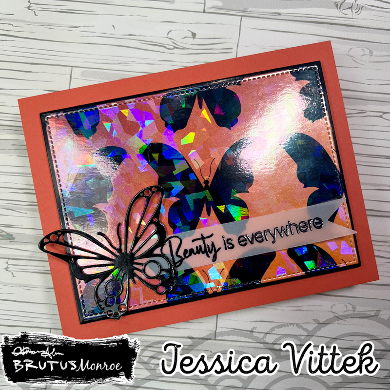 Magical Shattered Glass | Foil Transfer Sheets | Brutus Monroe