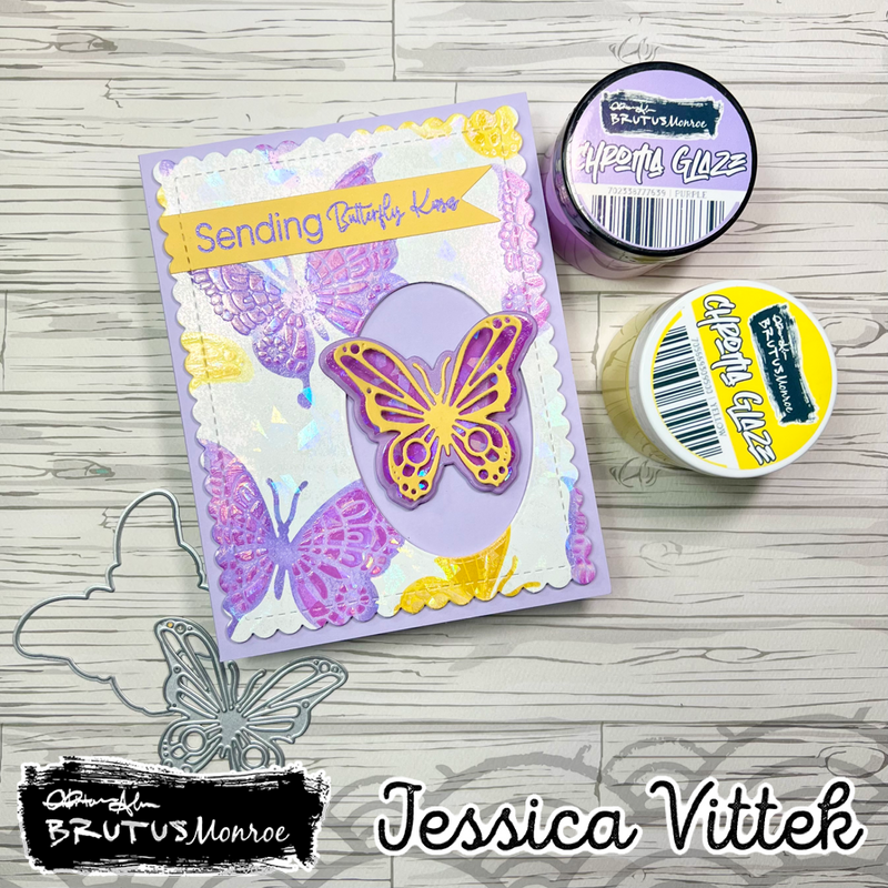 Magical Shattered Glass | Foil Transfer Sheets | Brutus Monroe