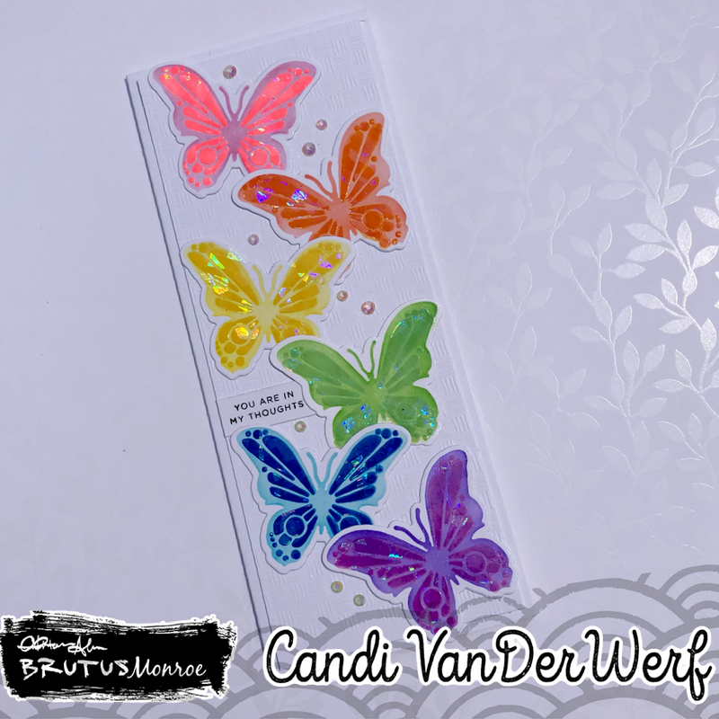 Magical Shattered Glass | Foil Transfer Sheets | Brutus Monroe