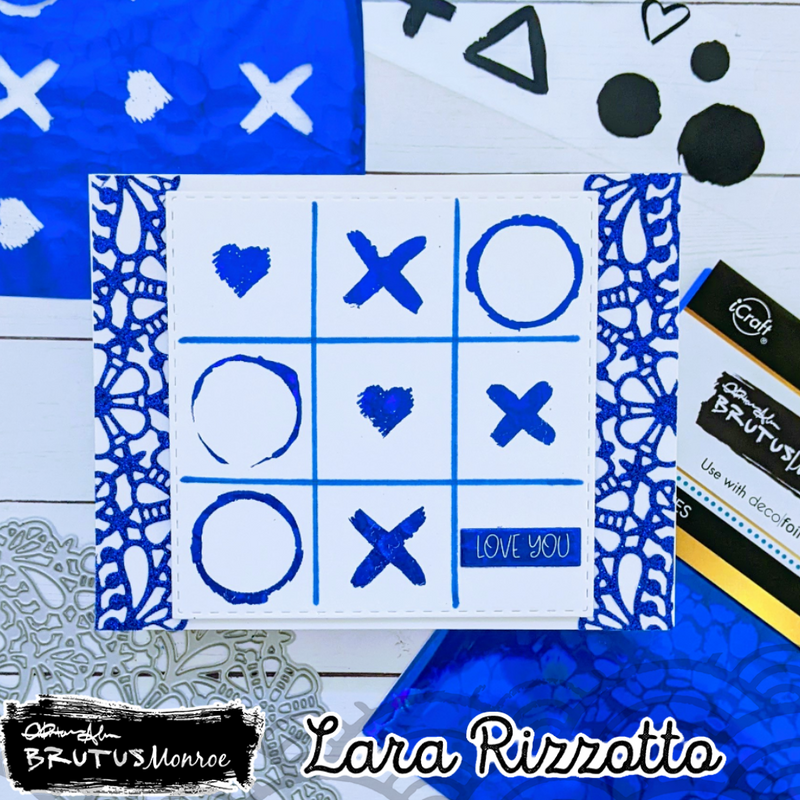 Dazzling Doodles - Brutus Monroe | Adhesive Transfer | Deco Foil