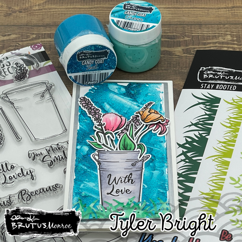 Flower Market|  6x8 Stamp Set