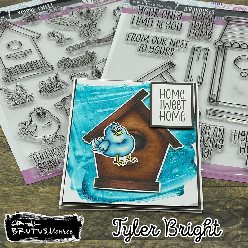 Birdhouses | 6x8 Stamp Set