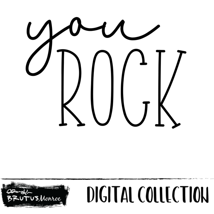 You Rock | Digital Cut File