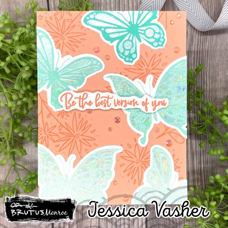 Magical Shattered Glass | Foil Transfer Sheets | Brutus Monroe