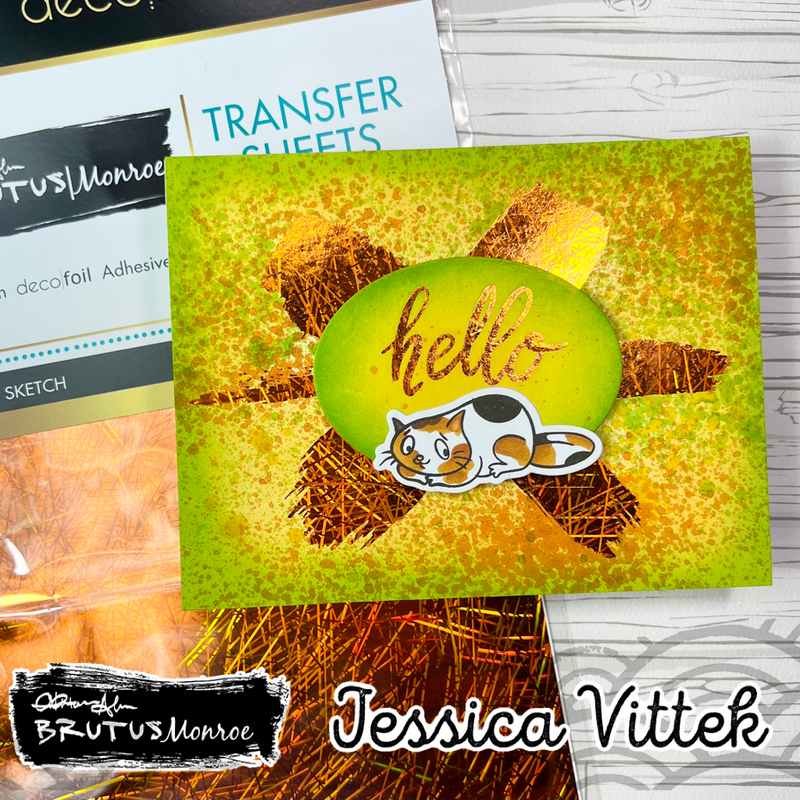 Dazzling Doodles - Brutus Monroe | Adhesive Transfer | Deco Foil