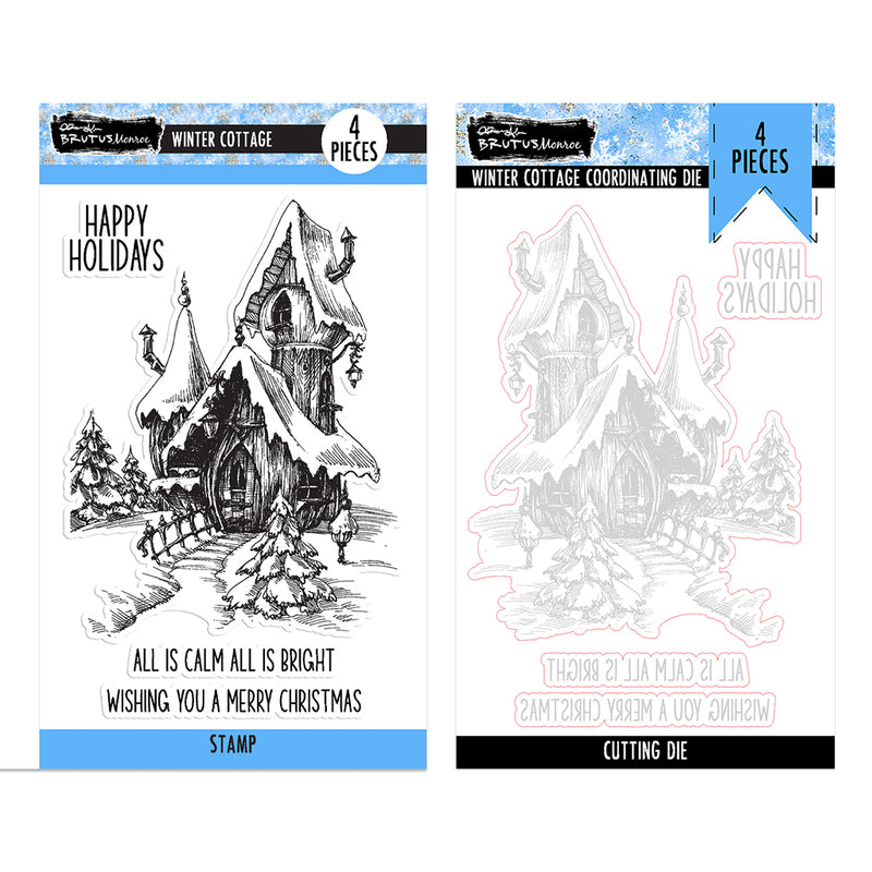 Winter Cottage | Stamp & Die Bundle