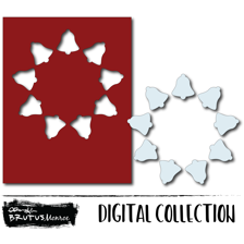 Holiday Wreath Panel - Bell | Digital Cut FIle
