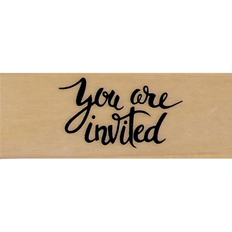 Sayings Stamps | Rubber Wood Block | Darice