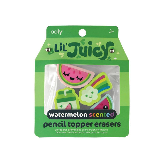 OOLY - Lil' Juicy Scented Topper Eraser - Watermelon