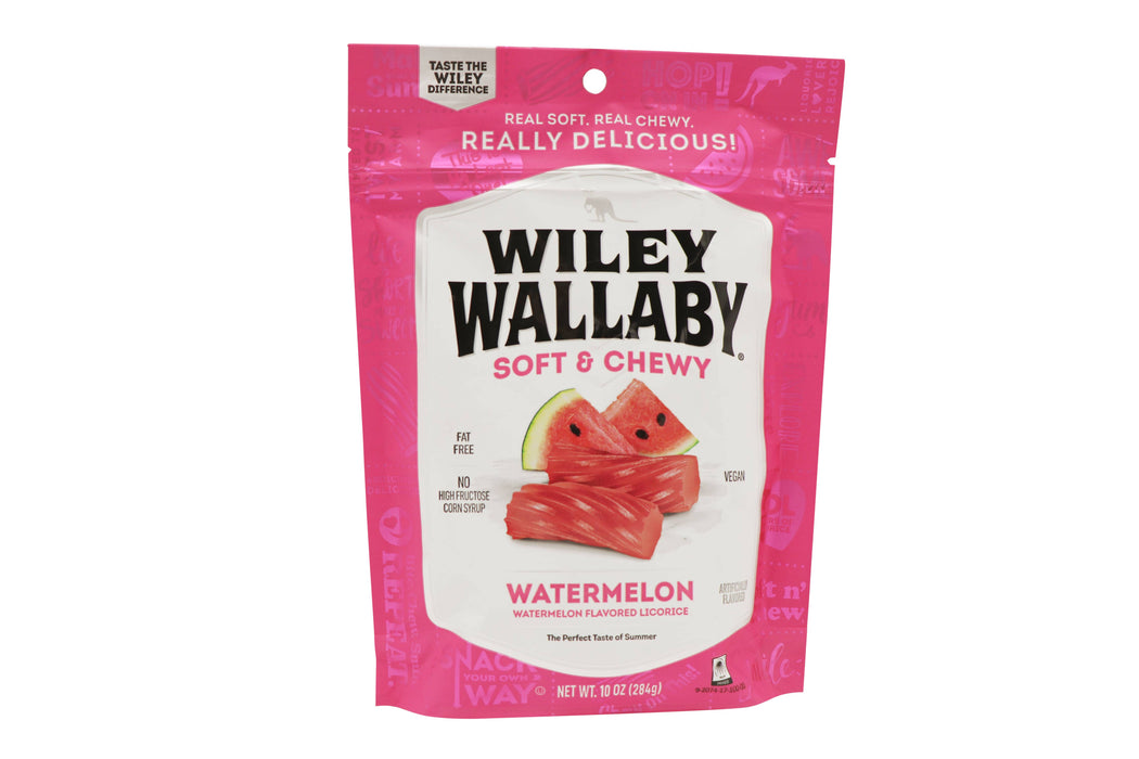 Wiley Wallaby Watermelon Licorice, 10oz Bag